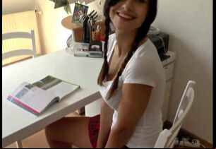 Cute 18yo teen girlfriends nigh stopper